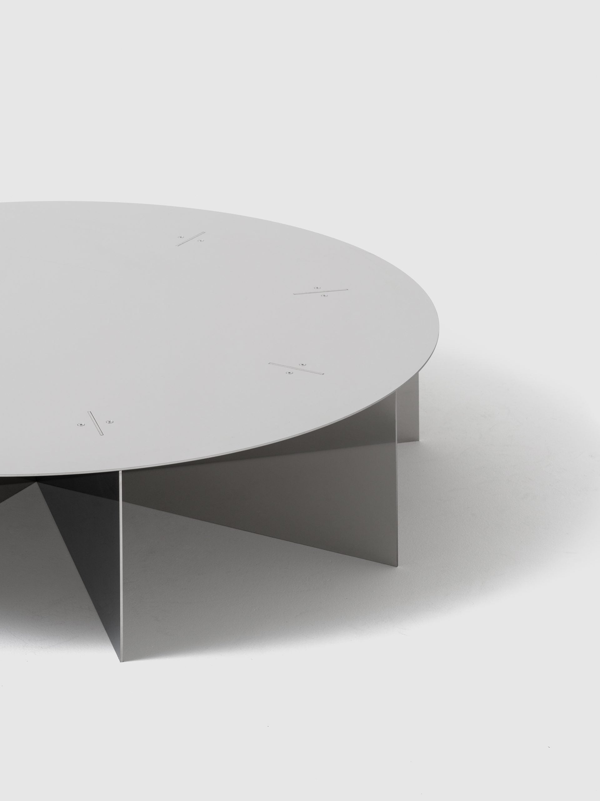 Why this stainless steel coffee table needs no welding or finishing