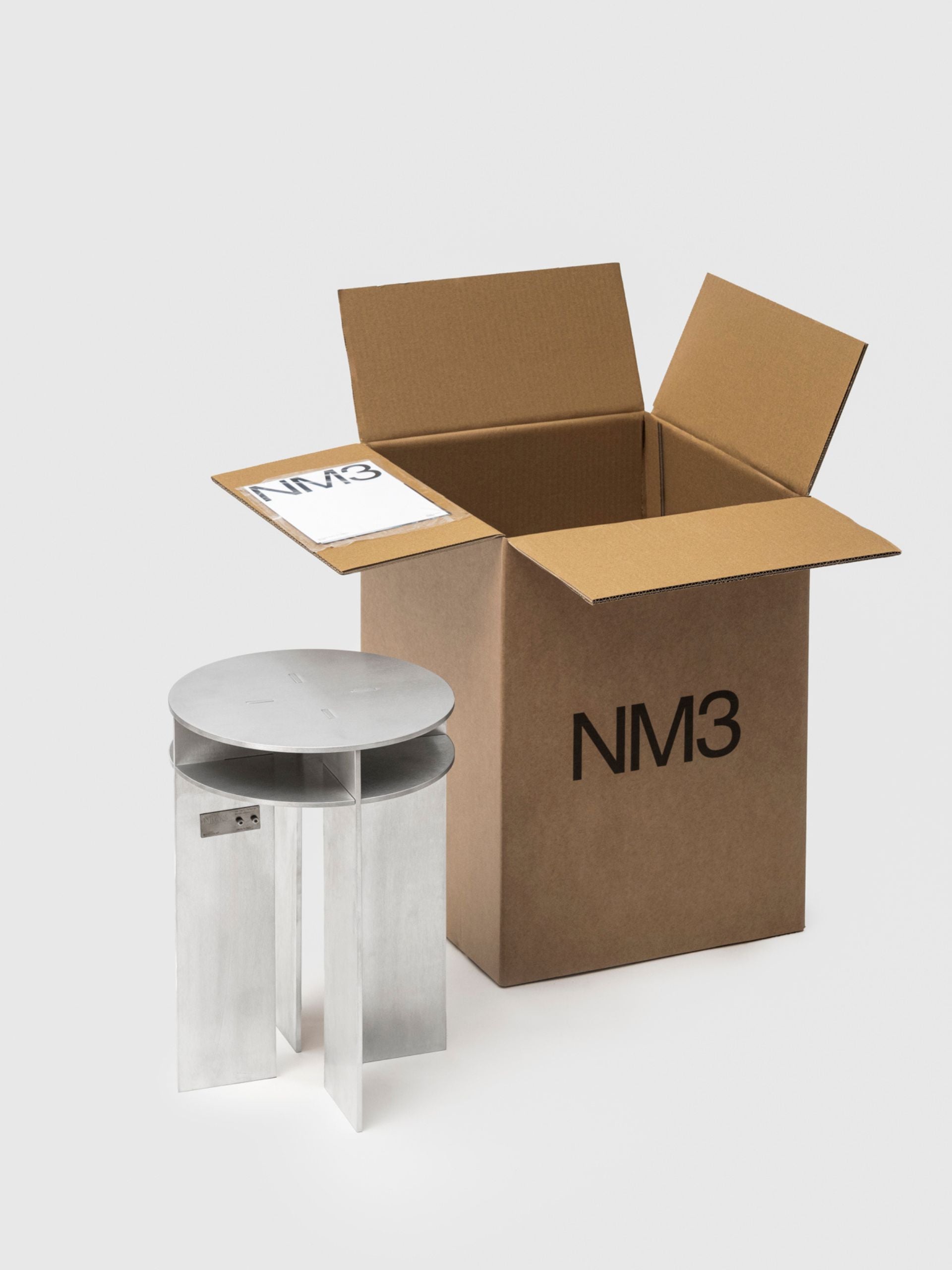 Designer Steel Stool NM13 — by NM3